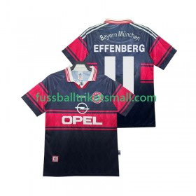 Fußballtrikots Bayern München Effenberg 11 1999 Retro 1997 Kurzarm Heimtrikotsatz kaufen